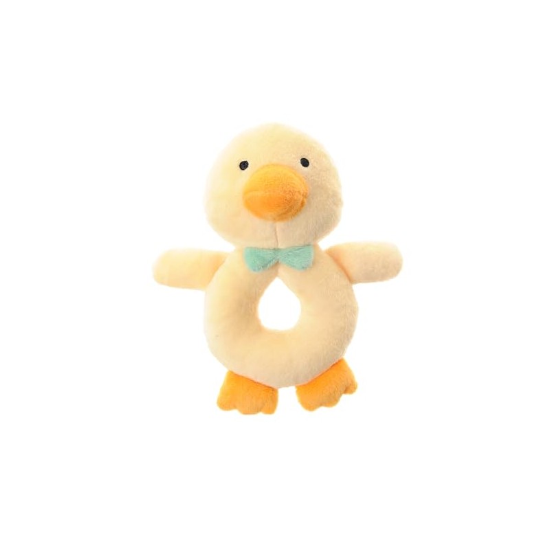 Duck Plush Baby Rattle