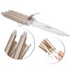 Three Barrel Curling Iron Salon Hairstyling Waver Hair Crimper Hairdressing