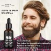 Kit Aseo Y Cuidado Barba Bigote Cuchillas Afeitado Men 9pcs