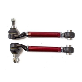 Godspeed AK-256-C Adjustable Toe Lateral Links, Ball Joints, Spherical Bearings, Set of 2, compatible with Lexus CT200h (ZWA10) 2011-17