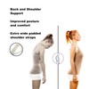 Lixinsunbu Posture Corrector Adjustable Compression Shoulder Support Strap for Upper
