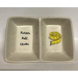 Measure. Make. Create. Tray by Rae Dunn by Magenta Tape Measure