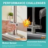 Touchless Kitchen Faucet with Pull-Down Sprayer, Single Handle Smart Motion