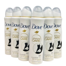 Dove 6 Pack Invisible Dry Antiperspirant