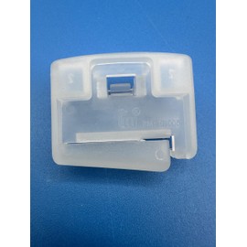 Contractors Wardrobe 4-pc Top Guide Kit (for 2-Panel Closet/Wardrobe Doors) - Wardrobe Door Plastic Guides (4) HARD-1325/G1005 with Metal Bracket (4) HARD-1050/RMB3000 Kit