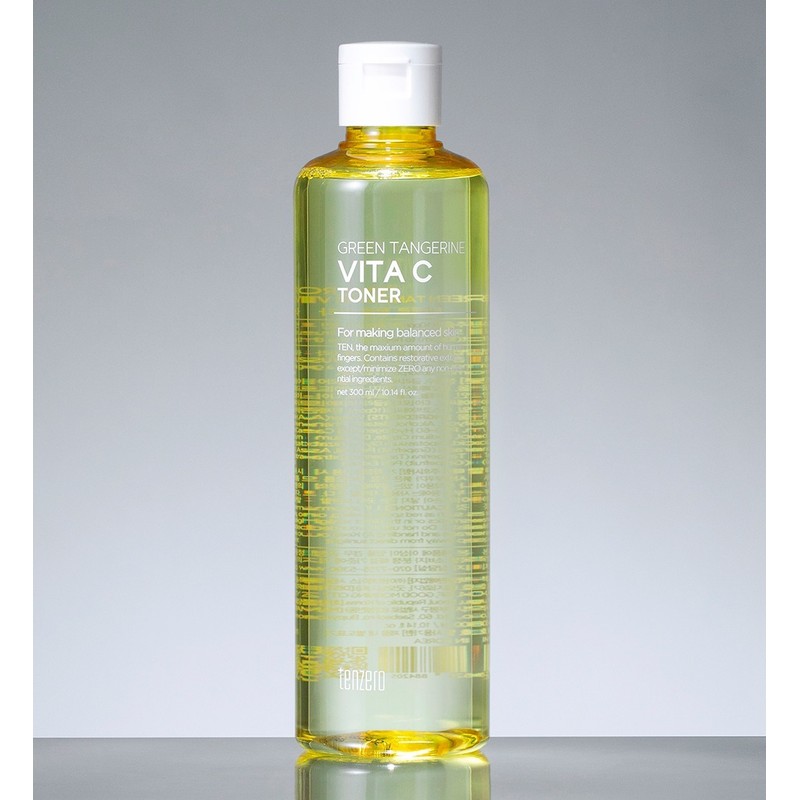 TENZERO 청귤비타씨 토너, 300ml, 1개 TENZERO Citrus Vitamin C Toner,