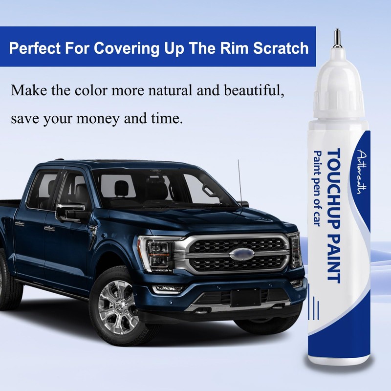 Antimatter Blue Metallic(HX) Touch Up Paint for Ford -Exact Match–Chips