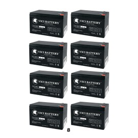 VICI Battery Altronix SMP7CTX 12V, 9Ah Lead Acid Battery - 8 Pack Brand Product