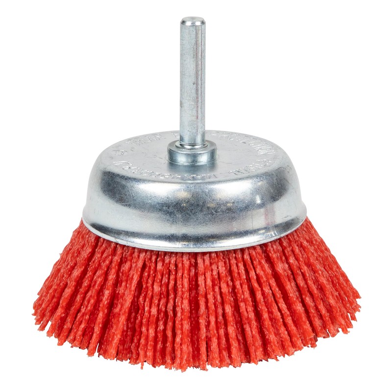 Sealey Ø75mm Nylon Filament Cup Brush with Ø6mm Shaft -