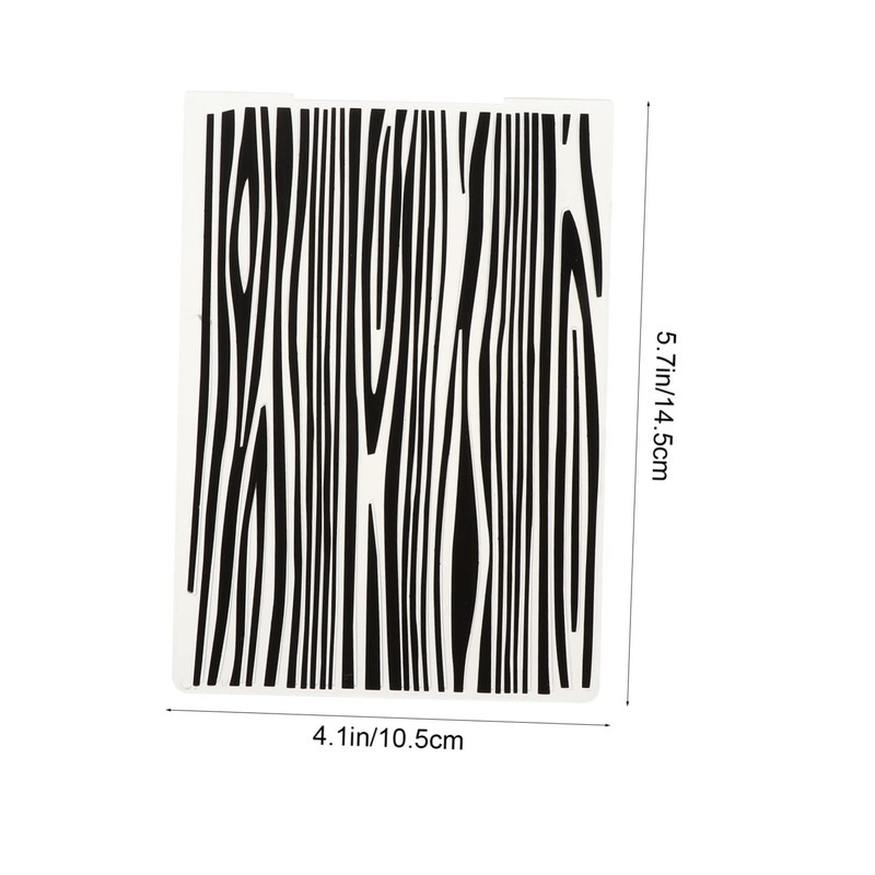 OSALADI 10pcs Plastic Embossing Folders for DIY Card Making Scrapbooking