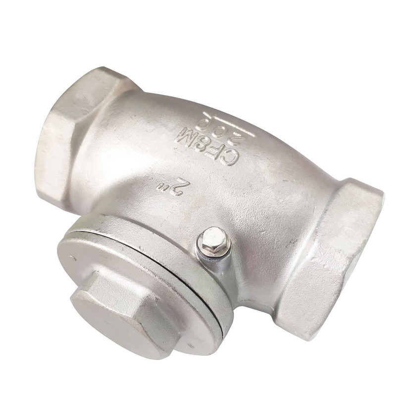 2" NPT Swing Check Valve Female WOG 200 PSI PN16