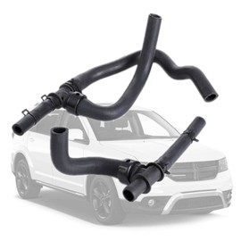 Heater Hose Set with TEE Supply-Return 5058437AK,Compatible with Dodge Journey 2.4VVT 2008-2020 Replace Part Number # 5058437AD 5058437AI 5058437AK
