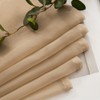 MIULEE Luxury Window Scarf Sheer Voile Elegant Topper Long Valance