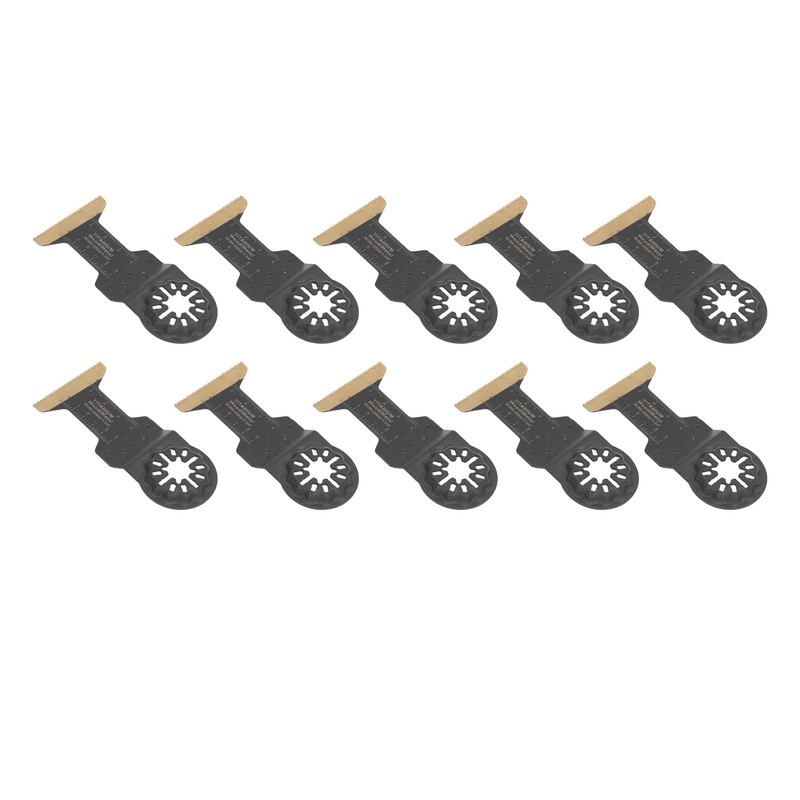 10PCS Set Oscillating Saw Blade Multifunctional Oscillating Multitool Quick Release