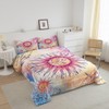 Sun and Moon Comforter Set Queen Stars Constellation Galaxy Bedding