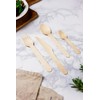 Vegware Compostable Wooden Forks, Case of 1000, Disposable, Renewable Sustainably
