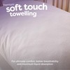 Slumberdown Waterproof Pillow Protectors 4 Pack - Silent & Breathable