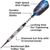 Viper Astro - Dardos (80% tungsteno, Punta Suave, con Estuche
