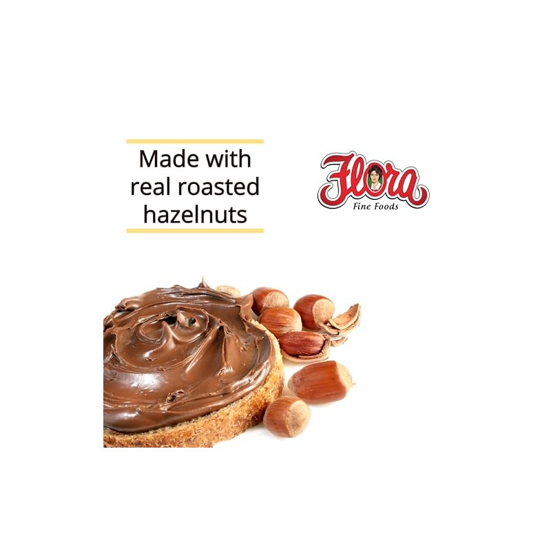 Flora Fine Foods Chocolate & Hazelnut Crunchy Spread | Imported