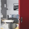 Toilet Hook Lock Set for Sliding Doors, Oval Door Rosette