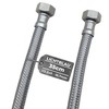 LICHTBLAU Kink Resistant Stainless Steel Hose I 35 cm I
