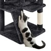 Yaheetech Multi-Level Cat Tree for Large Cats, with Cozy Condos