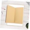GRIRIW 2pcs Travelers Notebook Inserts Blank and Kraft for Refills