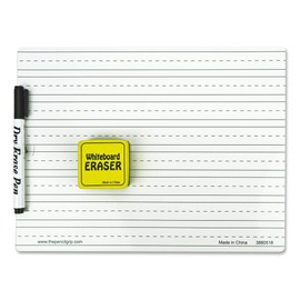 The Pencil Grip Whiteboard Kit, Dry Erase Whiteboard Kit with Black Dry Erase Pen and Eraser - TPG-388
