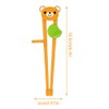 Reusable Chopstick Aids (2 Pairs) - Plastic Chopsticks Made for