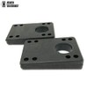 Riser Pads Triangle Black 0.3 - 0.55 inches (8 -