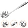 Healvian Stainless Steel Spaghetti Spoon Pasta Ladle Server with Teeth