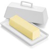 GOURMEX Classic Butter Dish with Lid | Fits One Stick