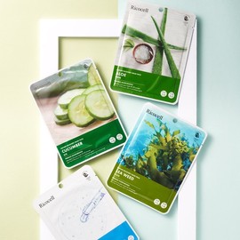 Ricocell Nature Recovery Mask Pack 100EA - Nature Recovery Mask Pack Cucumber 100EA / 리코셀 네이처 리커버리 마스크 팩 100EA - 네이처 리커버리 마스크 팩 오이 100EA