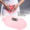 Portable Cordless Heating Pad 6 Heat Vibration Levels Reduce Pain