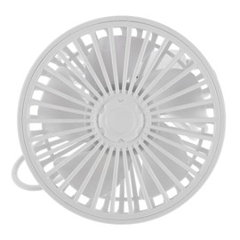 GANAZONO 360Degree Car Portable Cooling Fan USB Powered Speed Rotatable Car Vent Fan for Vehicle Truck Suv Rv Convenient USB Charging Travel Friendly Cooling Compatible with Various