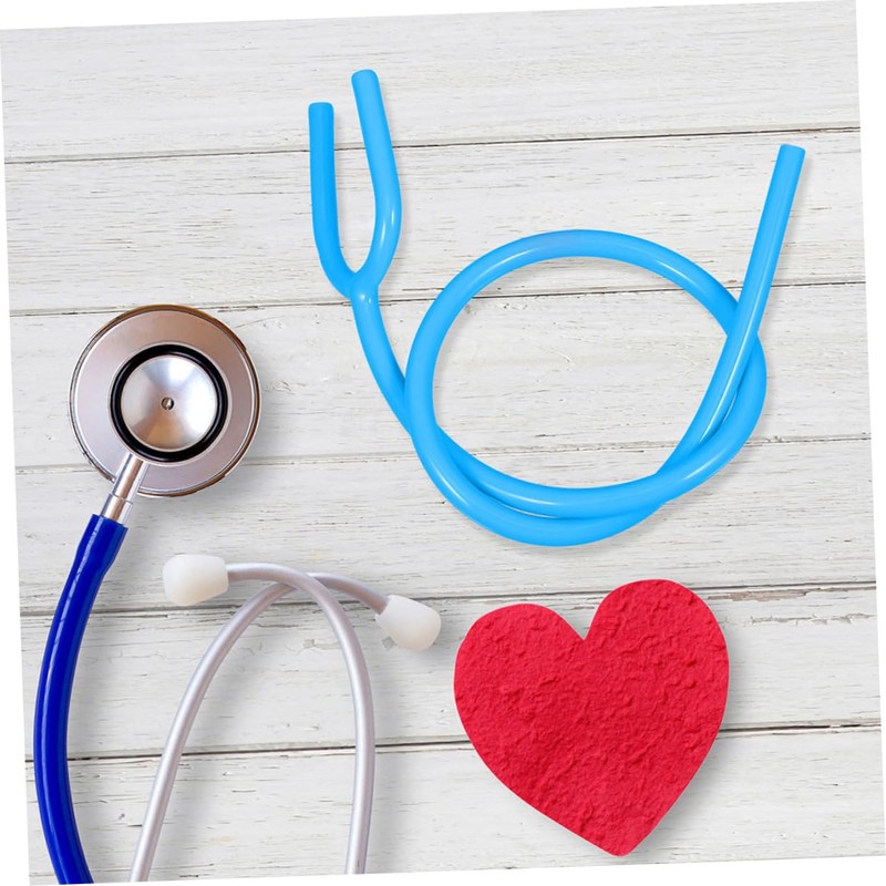 NOLITOY 3pcs Y Shaped Replacement Tubing for Stethoscope Flexible Plastic