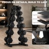 LIONSCOOL 6 Tier A-Frame Dumbbell Rack Stand Only