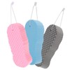 Gatuida 3pcs Bathing Sponges Soft Body Scrubbers for Gentle Exfoliation