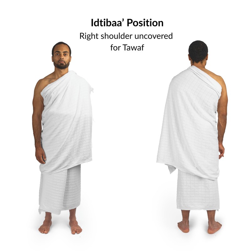 vereeo Premium Men's Ihram Set for Hajj & Umrah -
