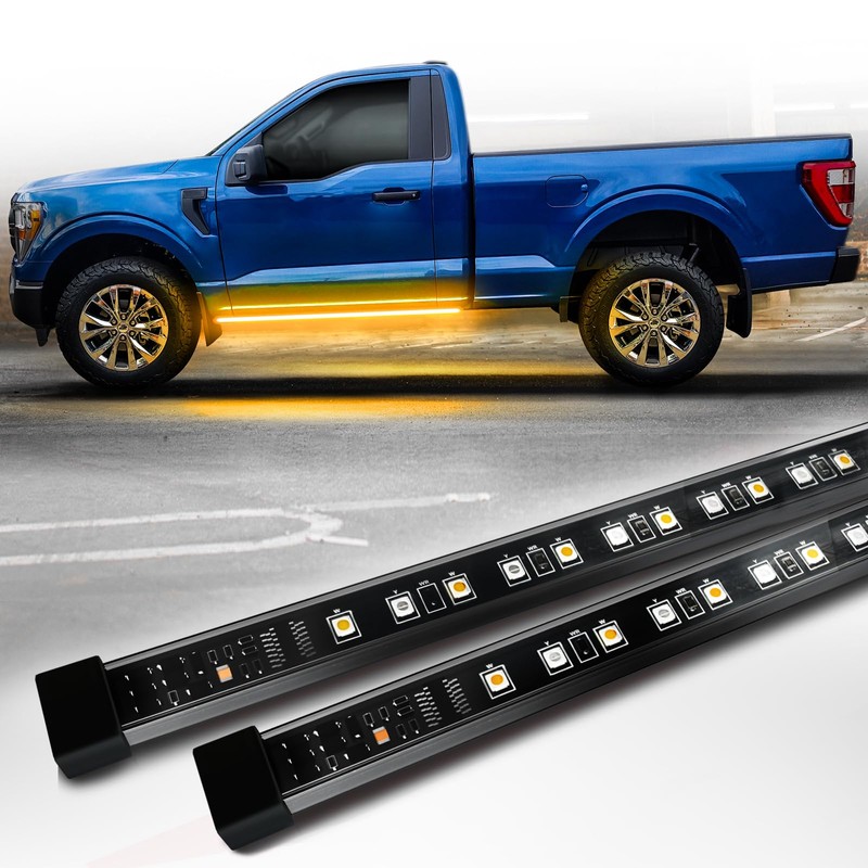 OPT7 Sidekick 60" Running Board Lights 2PCS LED Strips w/Sequential