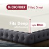 Fitted Sheet Extra Deep Pocket 16 inch (40cm) Bedding Soft