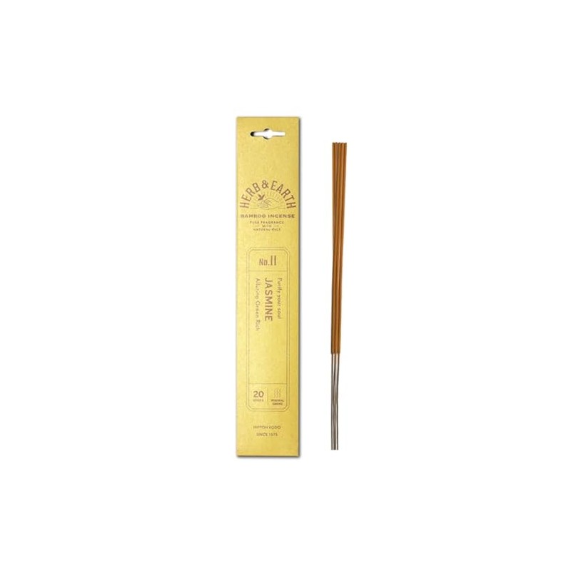 HERB & EARTH H&E Bamboo Incense - Jasmine - 20