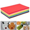 TIMESETL 50pcs Coloured Felt Fabric Craft Felt for Sewing, 20
