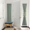 PONY DANCE Sage Green Front Dood Side Windon Curtains -