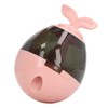 Dog Treat Dispensing Ball Increases IQ Interactive Boredom Relief Reduce