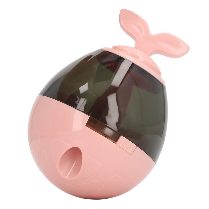 Dog Treat Dispensing Ball Increases IQ Interactive Boredom Relief Reduce