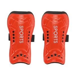 Shin Guards Kids Children,Football Guards Soccer Shin Pad Board for Sports Leg Protective Gear Protector for Boys,Girls,Youth,Teenagers(Red)
