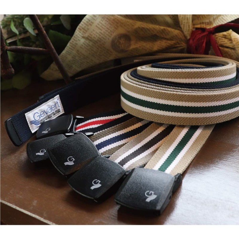 SWINGPLUS Gevalt Belt, Plastic Buckle, Center Line Belt, Cloth Belt,