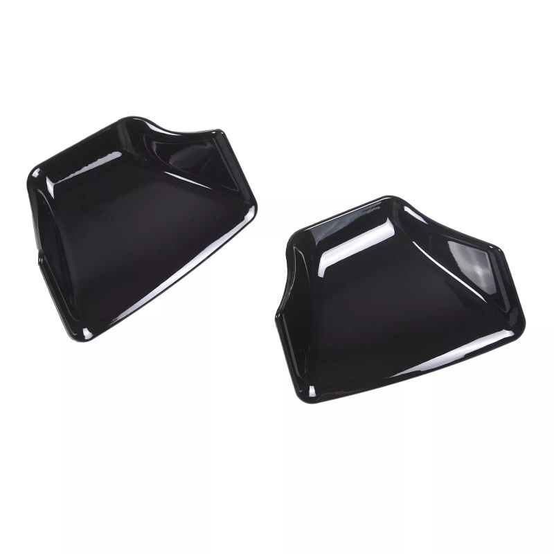 CSKT2022 ABS Gloss Black Door Handle Bezel Overlay Protector Fits