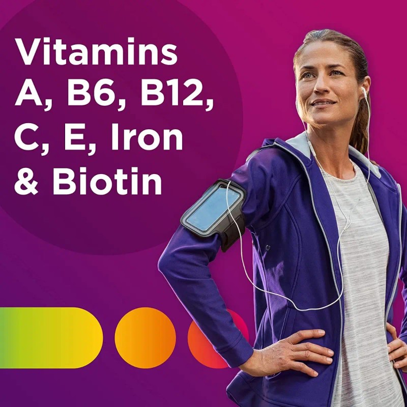 Centrum Women Multivitamínico Mujer Hierro Vitamina 200 Tabletas